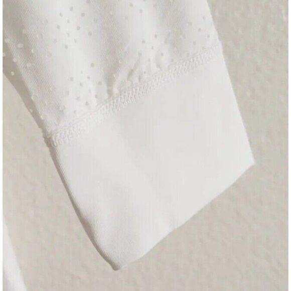 Zyia Chill Longsleeve Mesh Running Shirt in White Size M - Picture 7 of 11